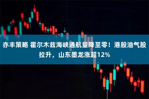 亦丰策略 霍尔木兹海峡通航量降至零！港股油气股拉升，山东墨龙涨超12%
